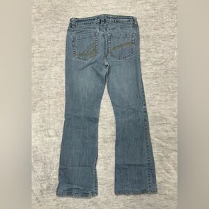 Garage Y2K Flare Jeans Low Rise Light Wash